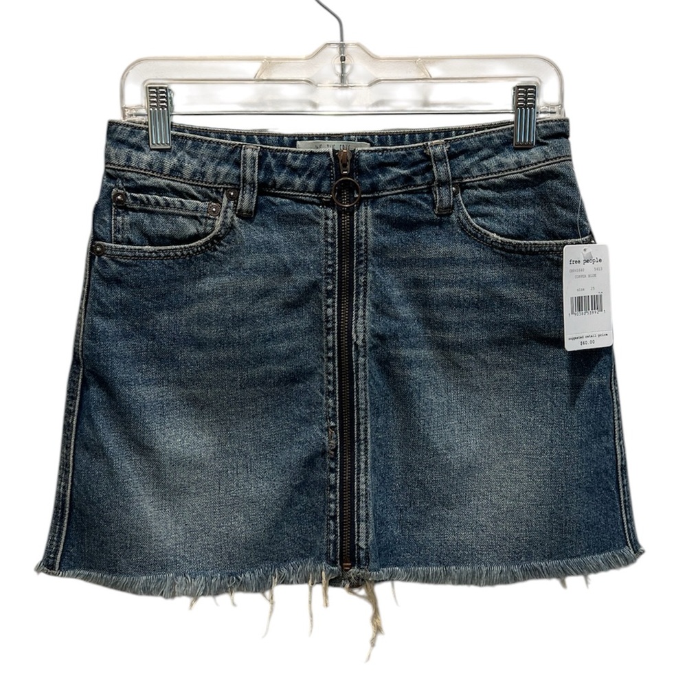 NWT!!! Free People We The Free Denim Mini Skirt